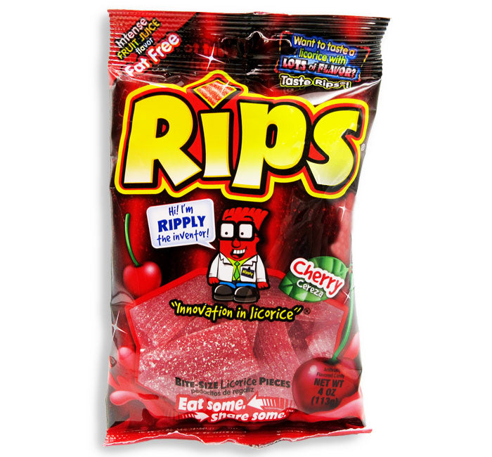 Cherry Rips Bites (4oz) – Hello Sweets Candy