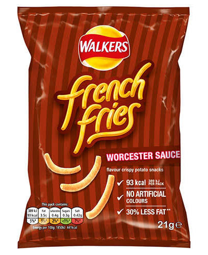 Walkers Worcester French Fries (21g)