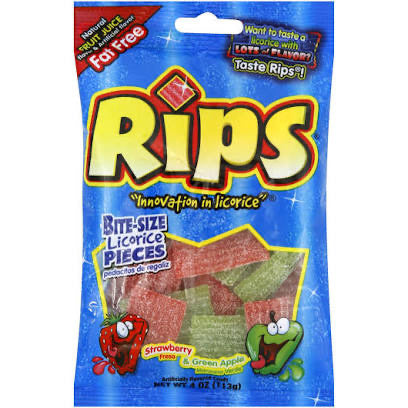 Sour Rips Bites (4oz) – Hello Sweets Candy