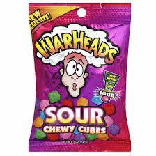Warheads Chewy Cubes 5oz Bag